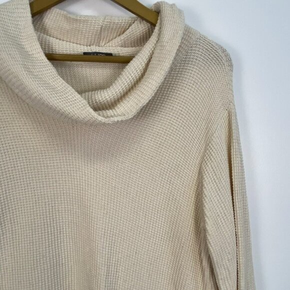 Margaret Winters Cream Cowl Neck Knit Sweater - Picture 4 of 12
